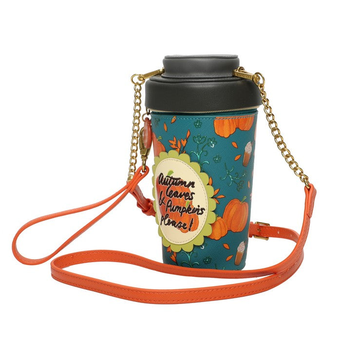 Vendula Sugar and Spice Coffee Shop Pumpkin Spice Latte Bag