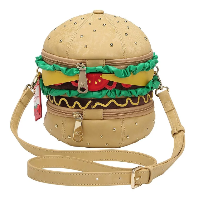 Kitty's Drive In Movie - Catablanca Burger Crossbody Bag