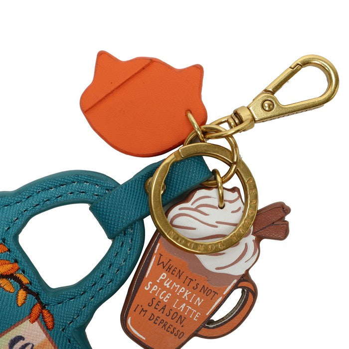 Vendula Sugar and Spice Coffee Shop Key Charm