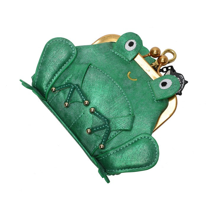 The Witches Pantry Toad Clip Frame Purse