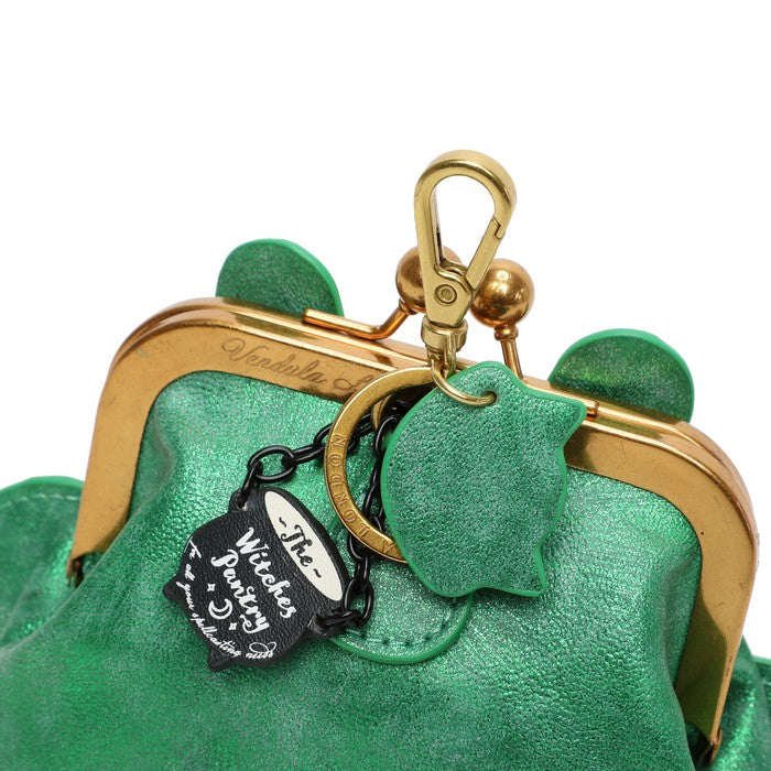 The Witches Pantry Toad Clip Frame Purse