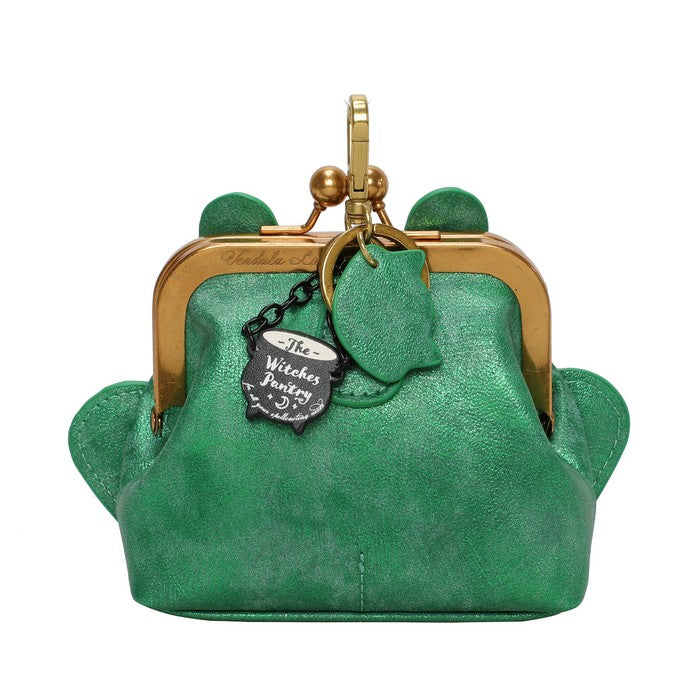 The Witches Pantry Toad Clip Frame Purse