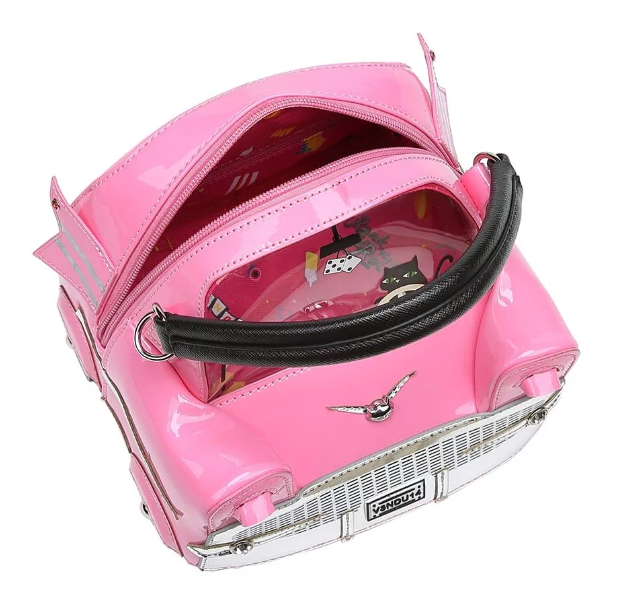 Vendula Kitty's Drive In Movie - Catablanca Cattilac Top-Handle Bag