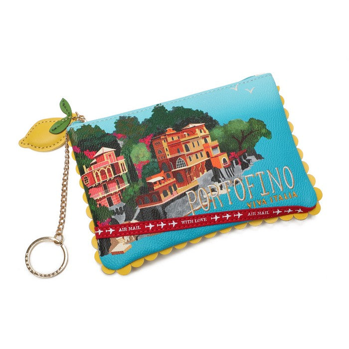 Vendula Viva Italia Postcard Zipper Coin Purse