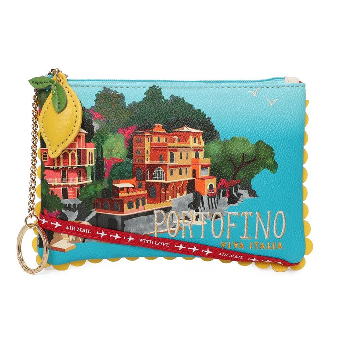 Vendula Viva Italia Postcard Zipper Coin Purse
