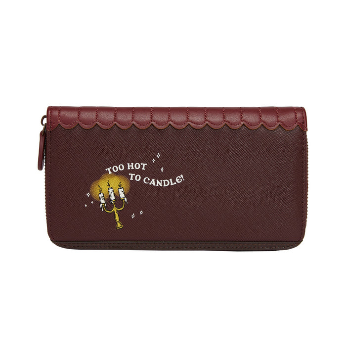 PRE-ORDER Mystic Wicks Candle and Wandmakers Large Ziparound Wallet