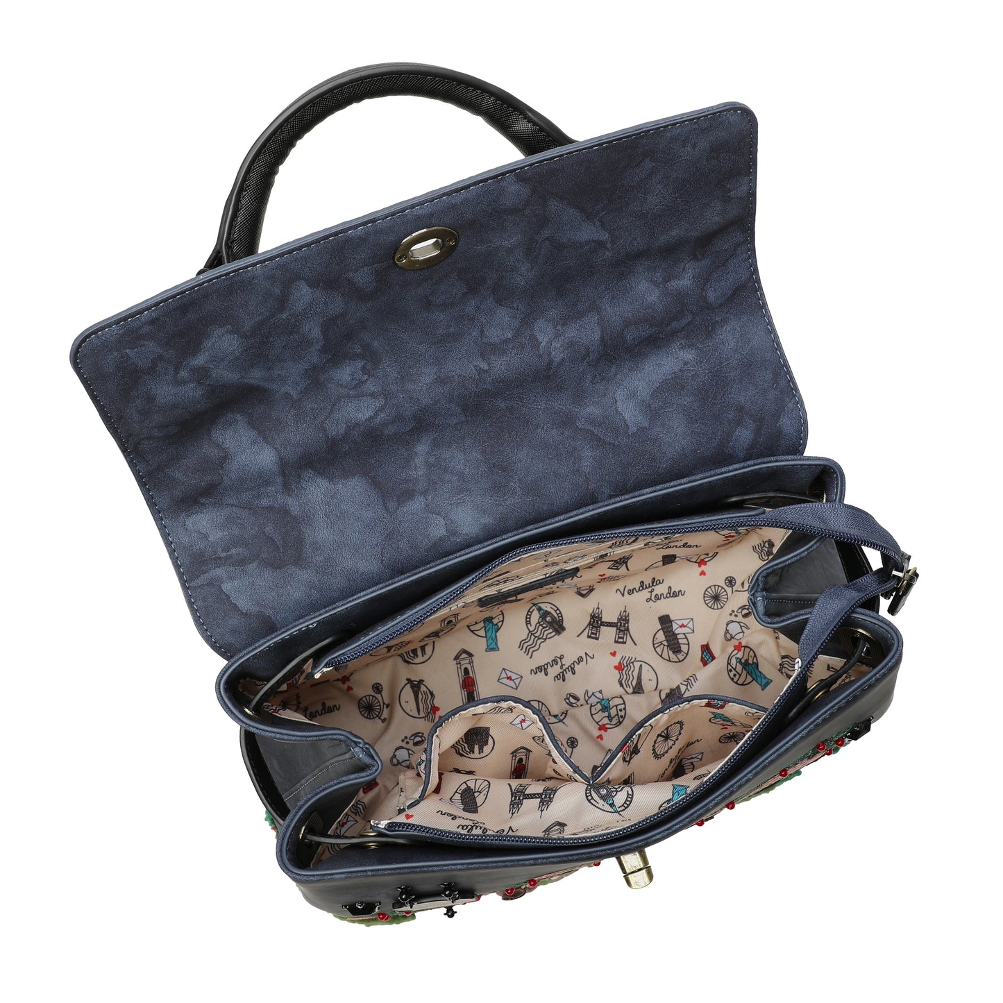 Vendula The Old Post Office - Navy Edition - Grace Bag