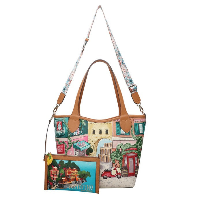 Vendula Viva Italia Postcard Reversible Tote