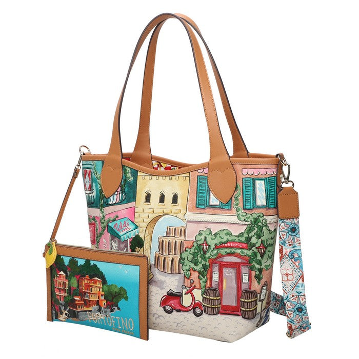 Vendula Viva Italia Postcard Reversible Tote