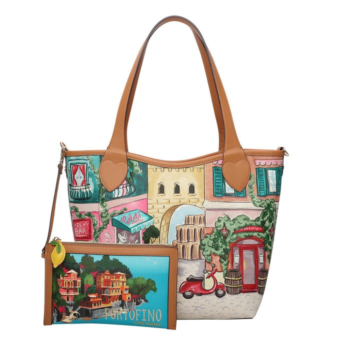 Vendula Viva Italia Postcard Reversible Tote