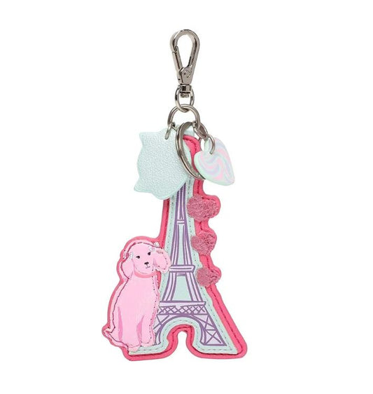 Vendula Candy Floss Cart Key Charm