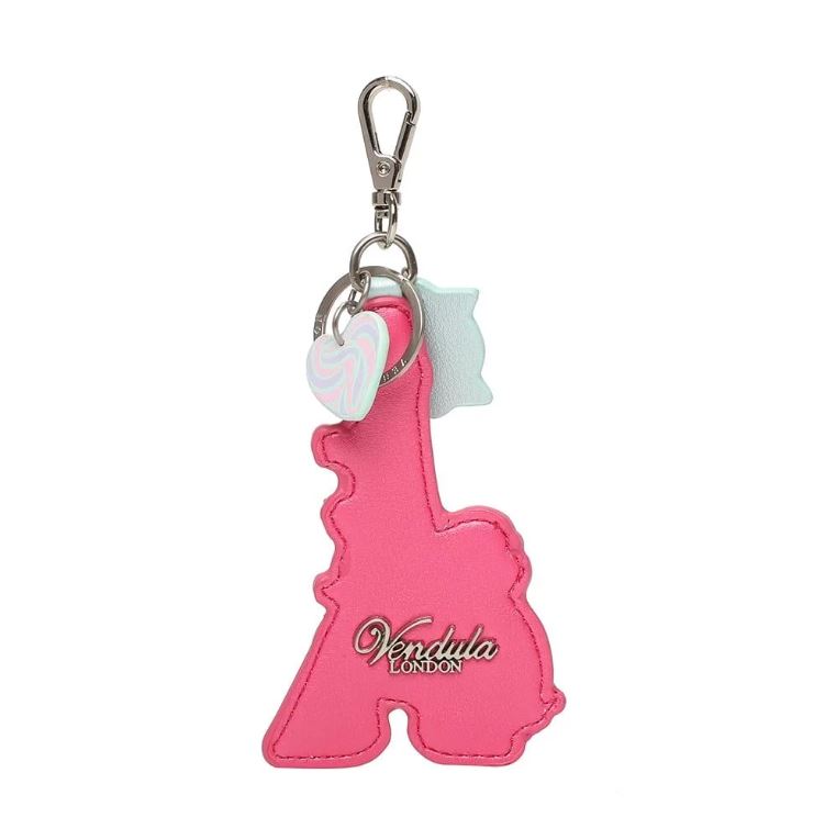 Vendula Candy Floss Cart Key Charm