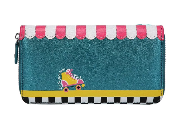 Kitty's Diner Large Ziparound Wallet