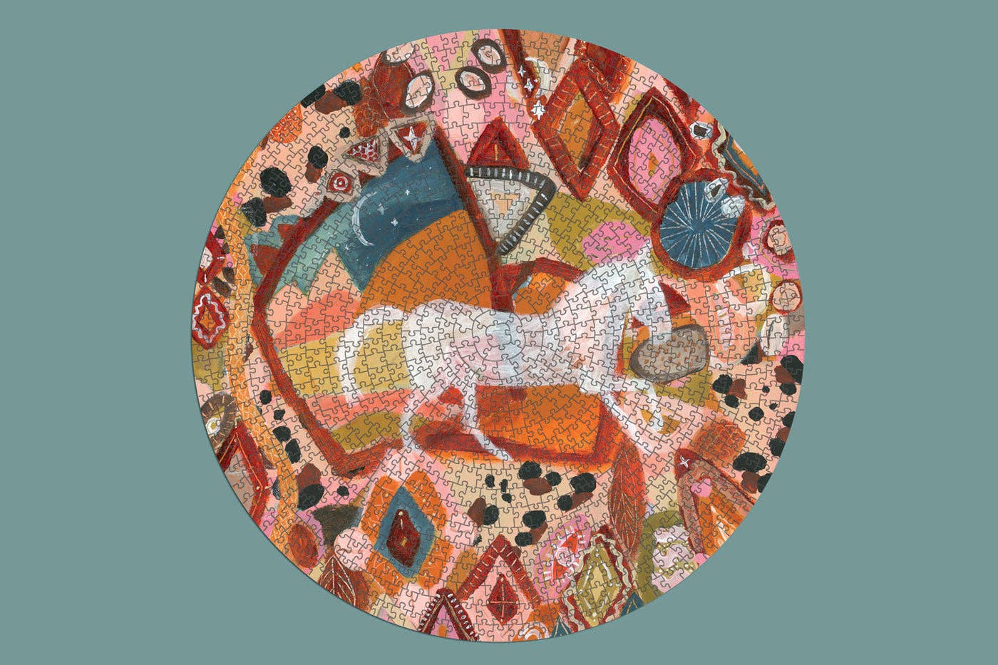 1000 Piece Puzzle (round) - When My Time Comes