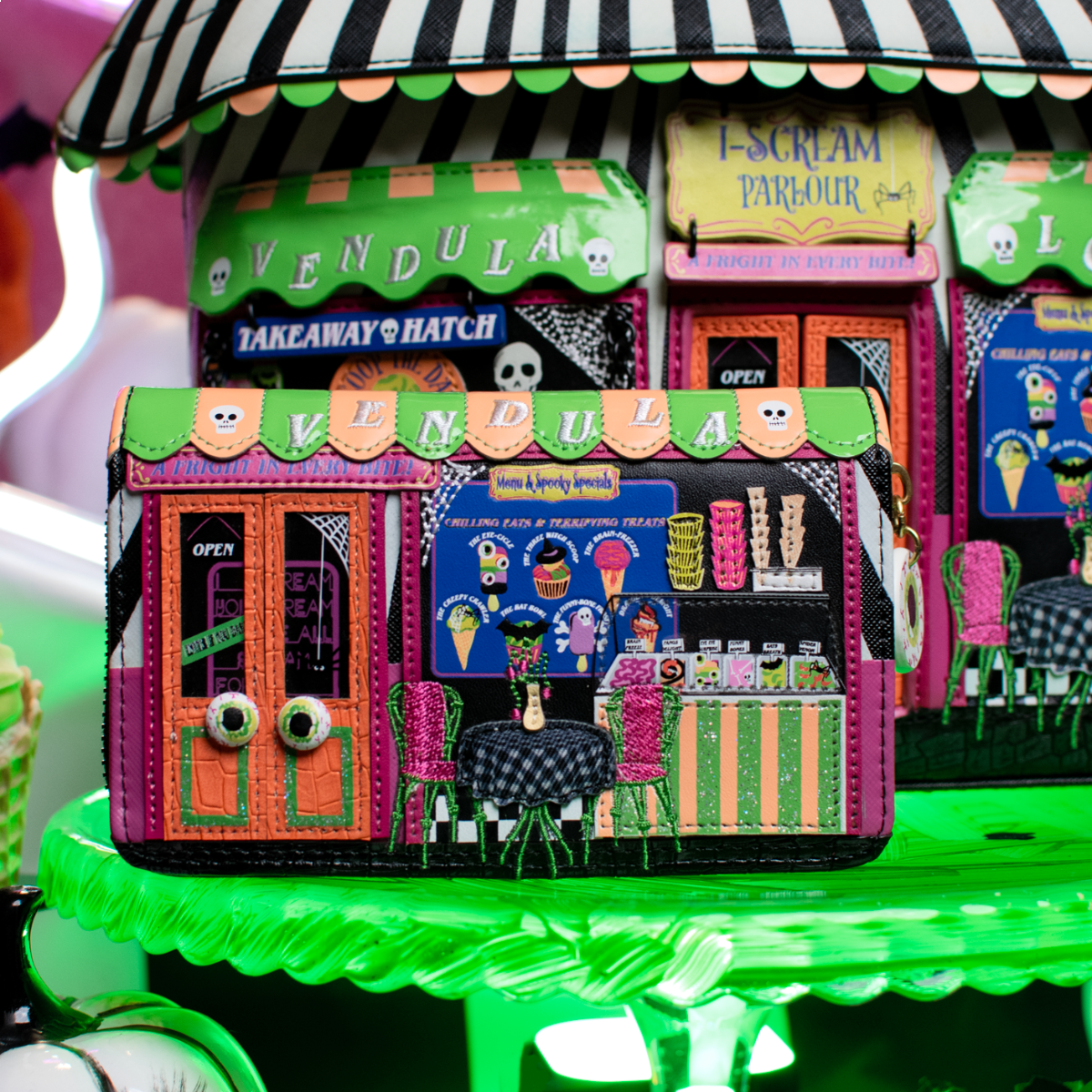 I-Scream Parlour Medium Ziparound Wallet