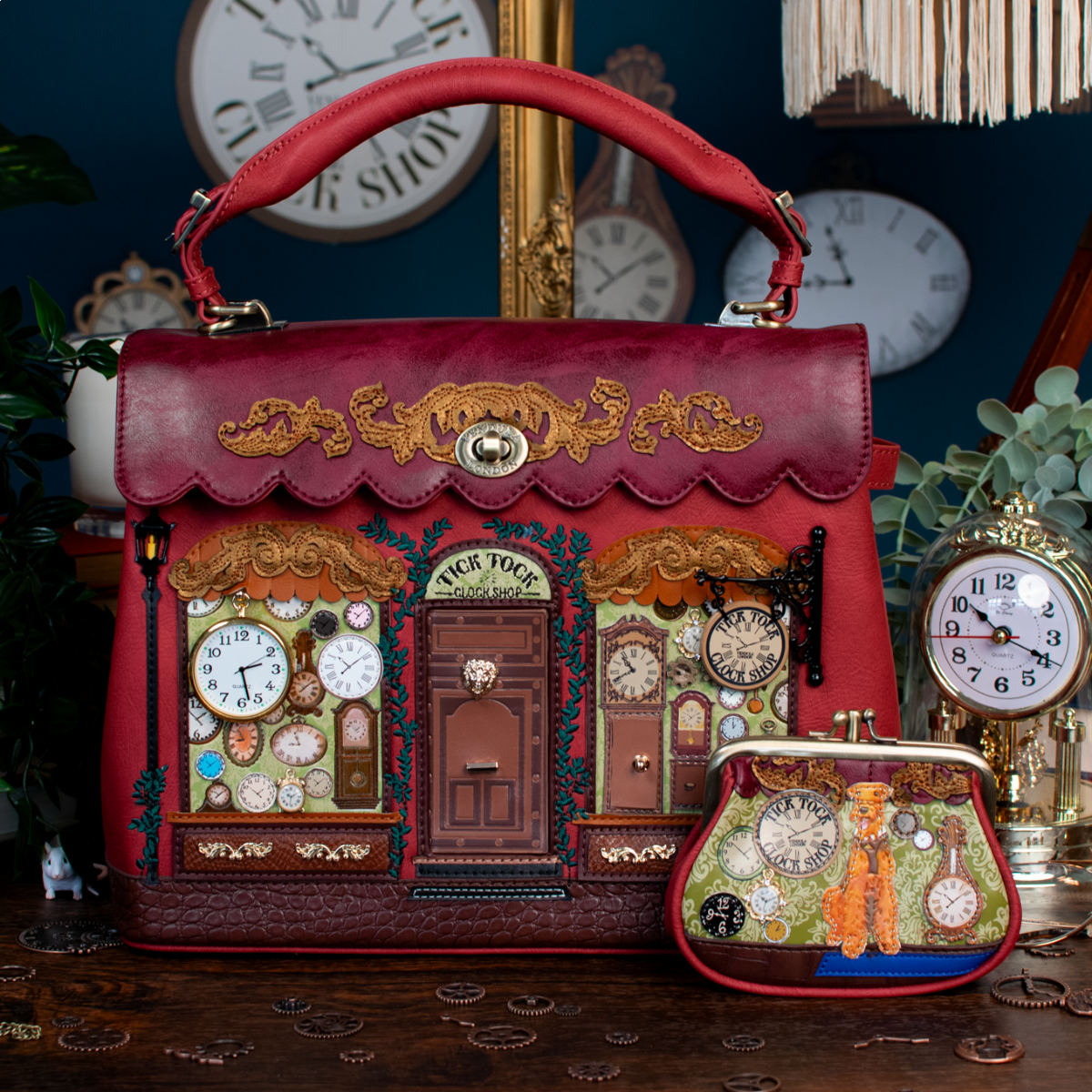 Vendula Tick Tock Clock Shop Grace Bag