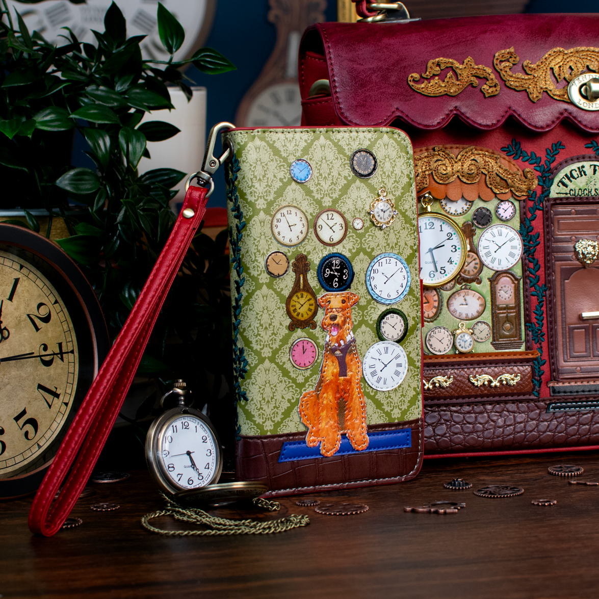 Tick Tock Clock Shop Universal Flip Phone Case