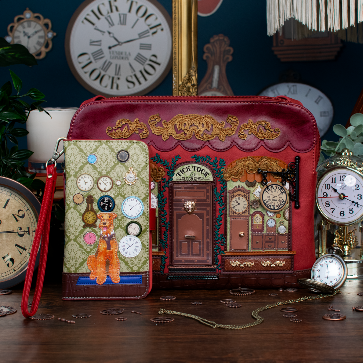 Tick Tock Clock Shop Universal Flip Phone Case