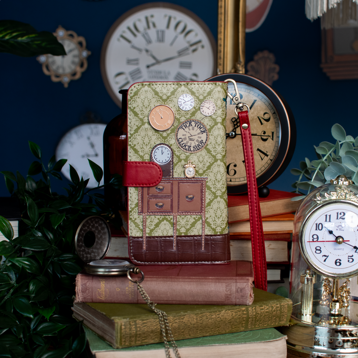 Tick Tock Clock Shop Universal Flip Phone Case