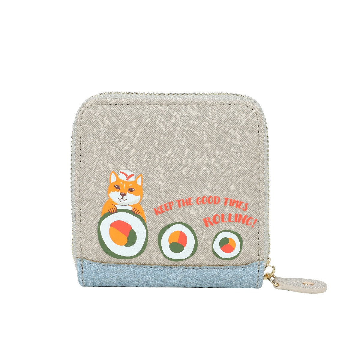 Vendula Sushi - Grey Edition Square Wallet