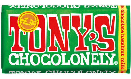 Tony's Chocolonely Milk Hazelnut 180g