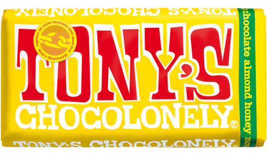 Tony's Chocolonely Milk Almond Honey Nougat 180g