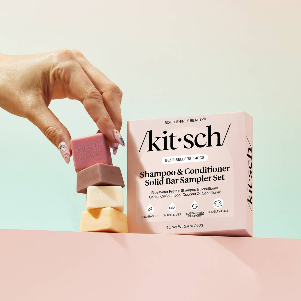 Bottle-Free Beauty 4pc Sampler Set