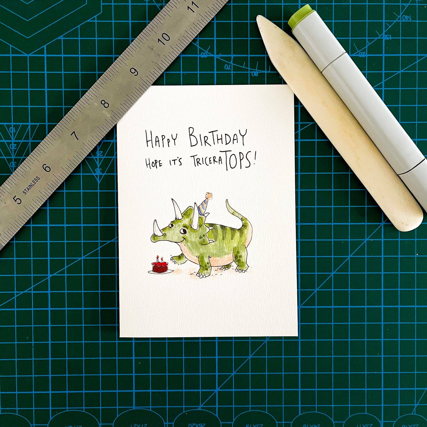 Happy Birthday, Hope It's TriceraTops