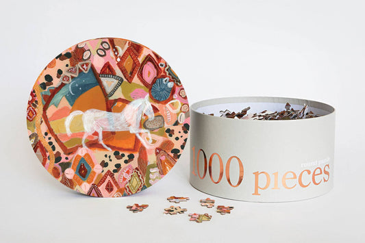 1000 Piece Puzzle (round) - When My Time Comes