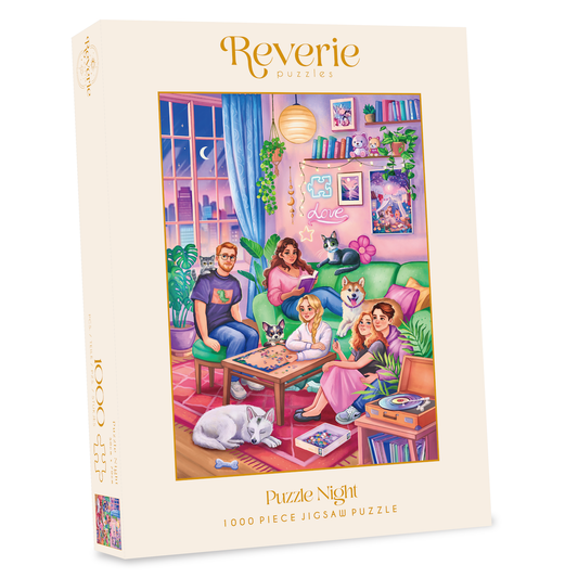 Puzzle Night Jigsaw Puzzle (1000 Pieces)