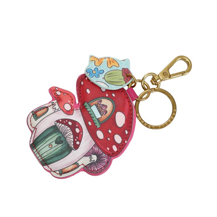 Fairy Village Toadstool House Key Charm