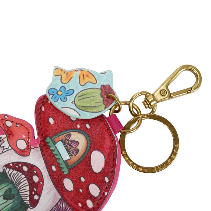 Fairy Village Toadstool House Key Charm