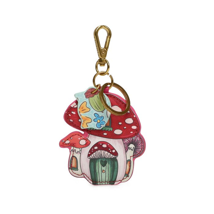 Fairy Village Toadstool House Key Charm