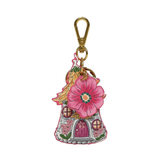 Fairy Village Petal House Key Charm