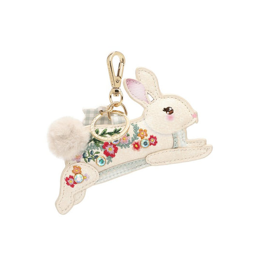 Woodland Rabbits Key Charm