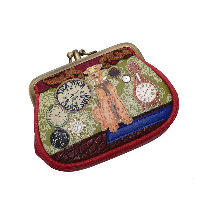 Tick Tock Clock Shop Clipper Coin Purse | PREORDER