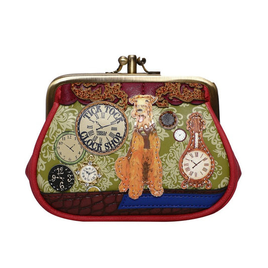 Tick Tock Clock Shop Clipper Coin Purse | PREORDER