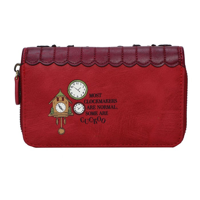 Tick Tock Clock Shop Medium Ziparound Wallet | PREORDER