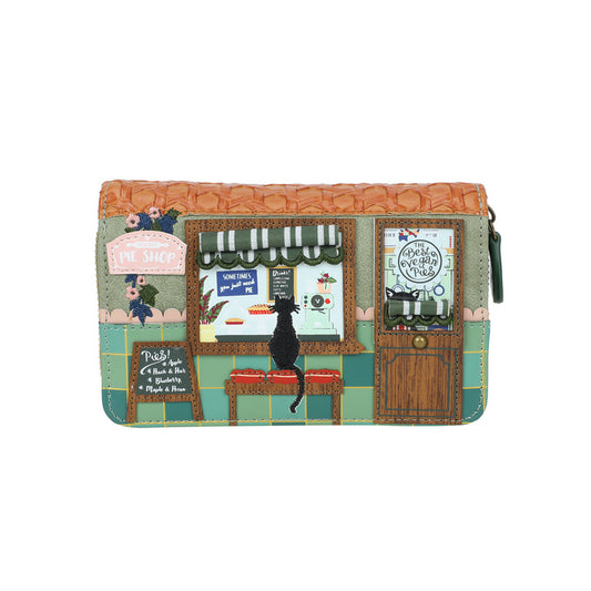 PRE-ORDER Vendula Pie Shop Medium Ziparound Wallet