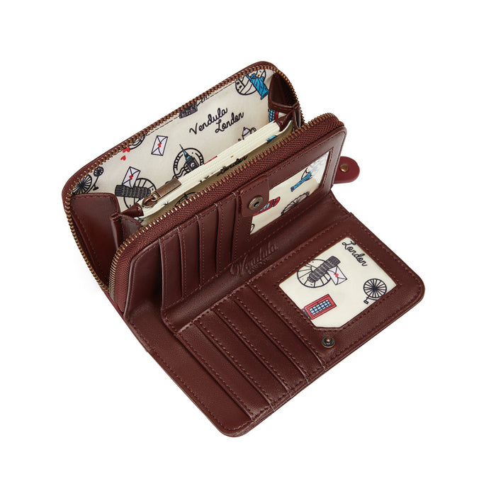 PRE-ORDER Mystic Wicks Candle and Wandmakers Medium Ziparound Wallet