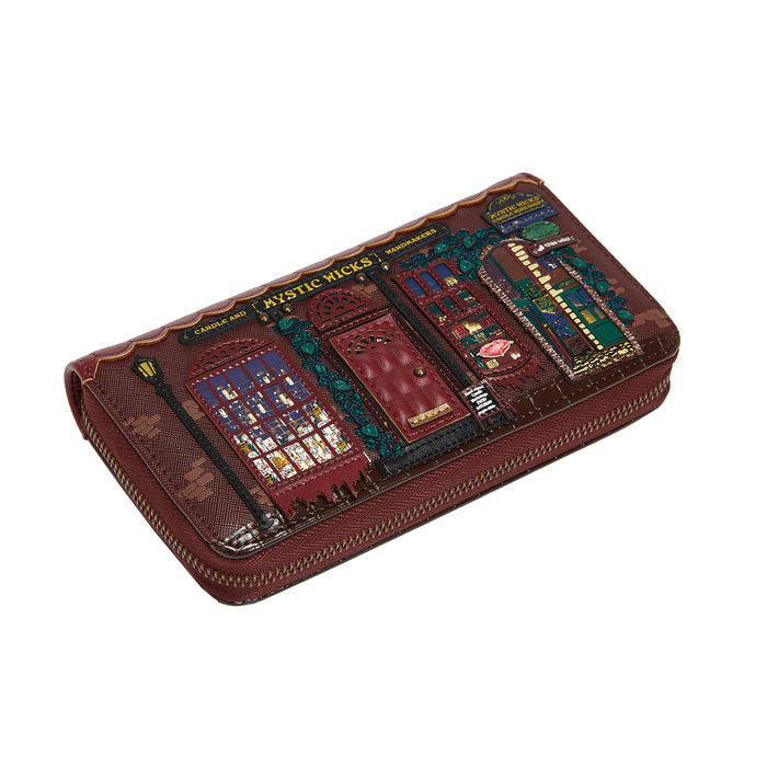 PRE-ORDER Mystic Wicks Candle and Wandmakers Large Ziparound Wallet