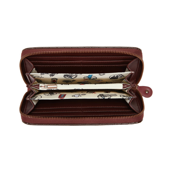 PRE-ORDER Mystic Wicks Candle and Wandmakers Large Ziparound Wallet