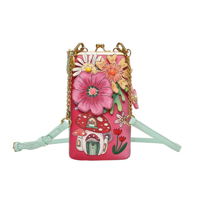 Fairy Village Clipper Phone Pouch