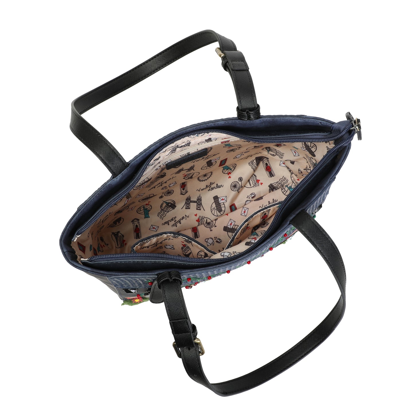 Vendula The Old Post Office - Navy Edition - Shopper Bag