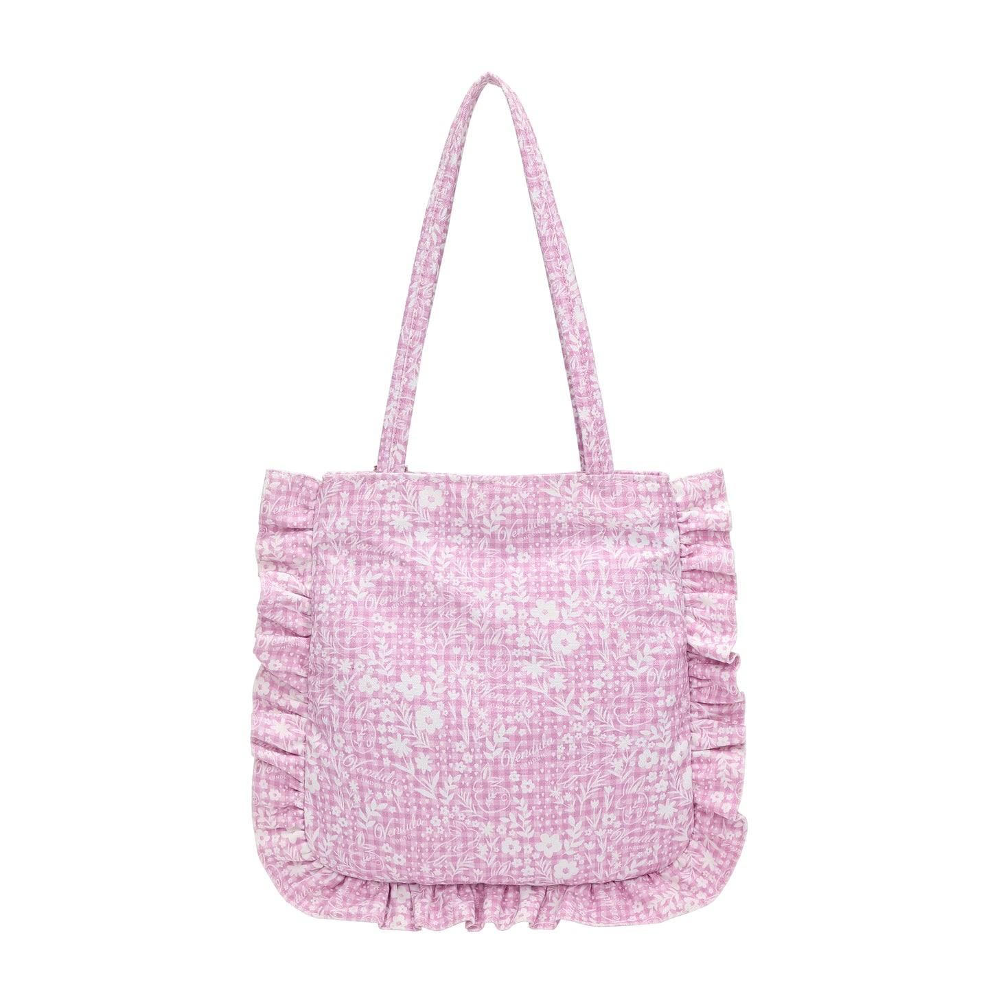 Woodland Rabbits Ruffle Tote