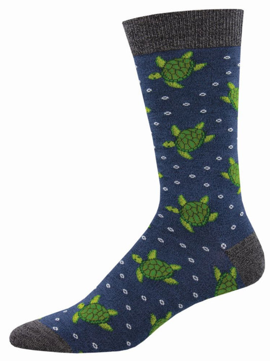 Socksmith Mens Socks Bamboo – Turtle Tales