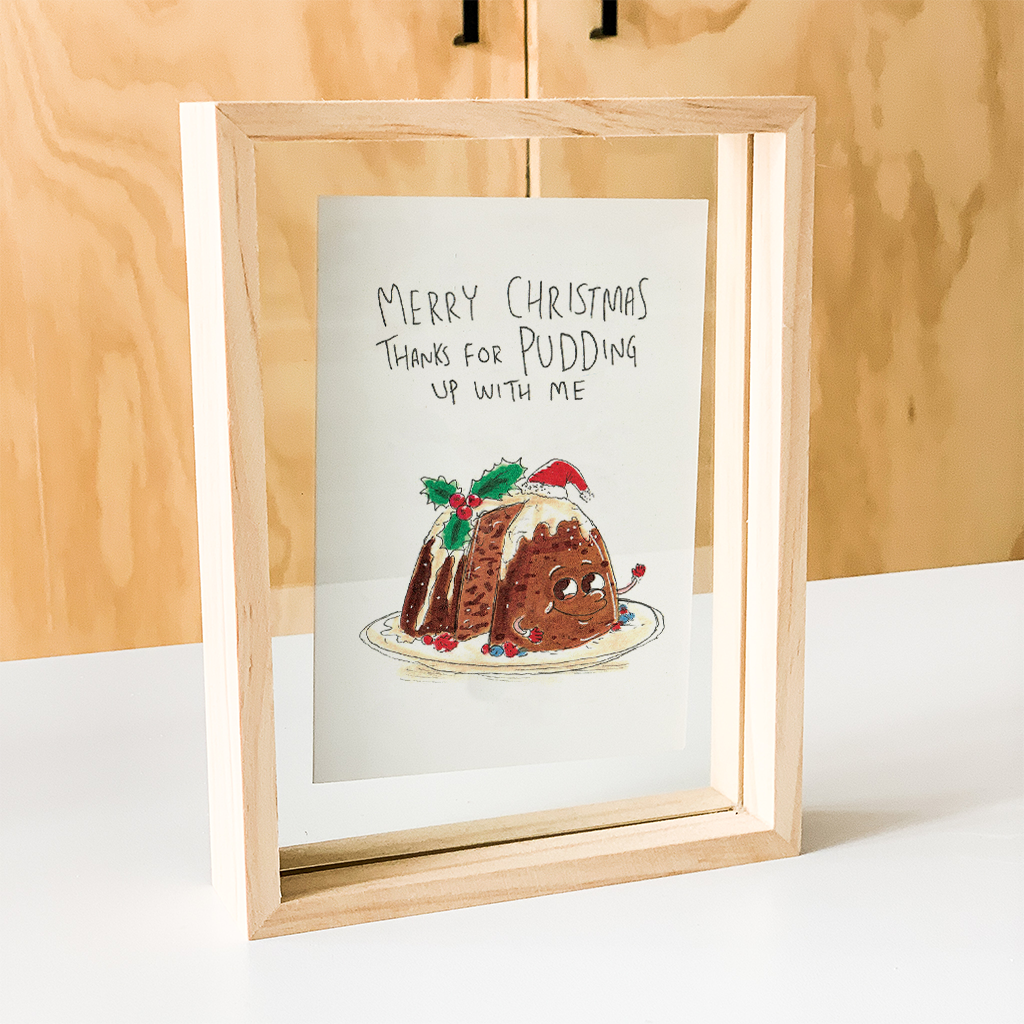 Merry Christmas - Thanks for Pudding up with Me