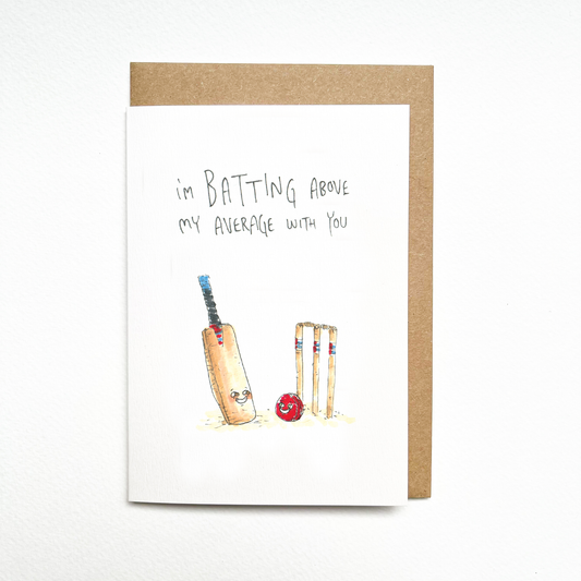 I'm Batting above My Average With You