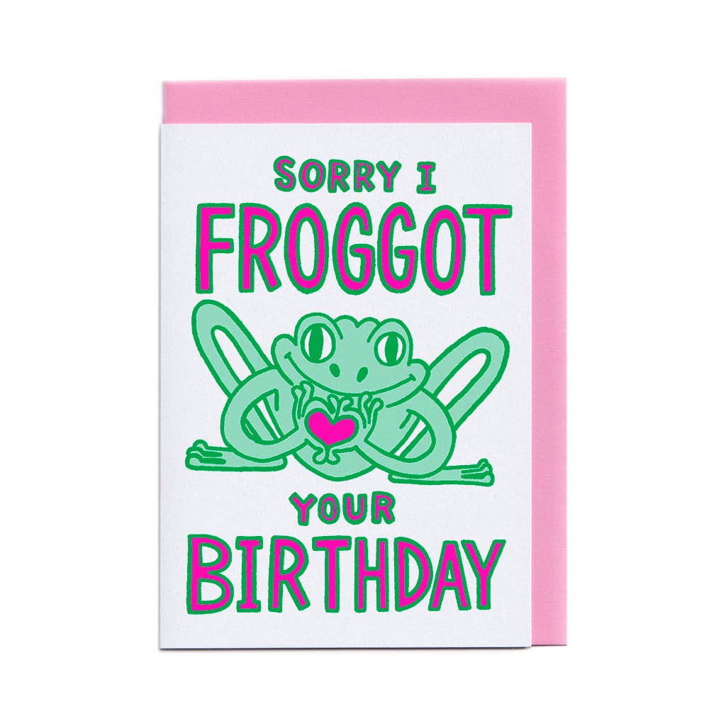 Sorry I Froggot