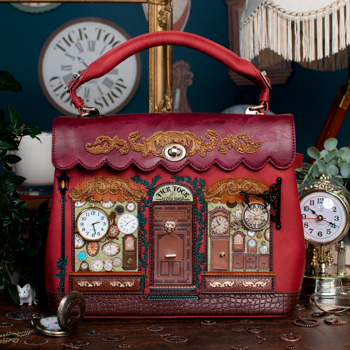 Vendula Tick Tock Clock Shop Grace Bag | PREORDER